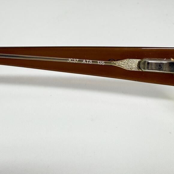 JIMMY CHOO JC37 AT8 51mm Brown Gradient Eyeglasses Frames Only H18184 - Picture 5 of 7